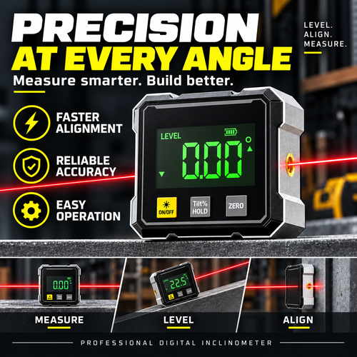 ✨Laser digital tilt meter🛠️