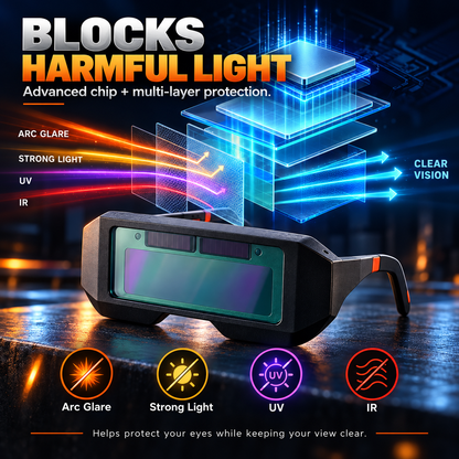 ✨Solar Auto-Darkening Welding Glasses 🕶