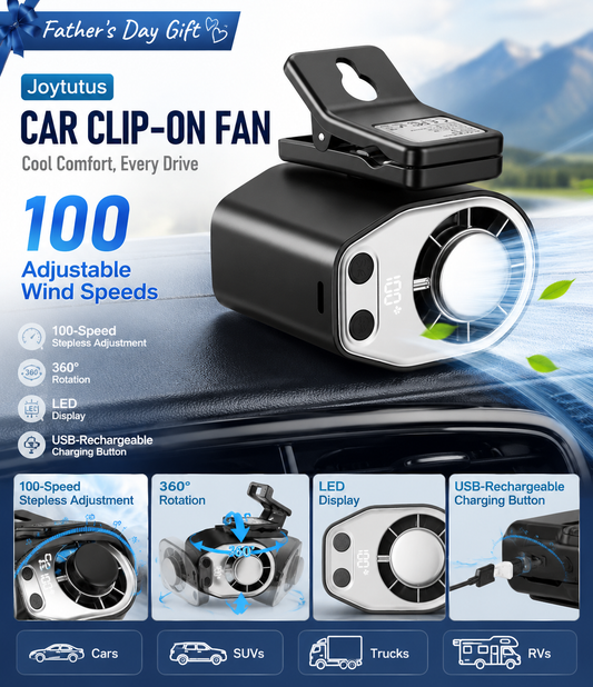 ✨Mega Deal｜800+ Sold Daily🎁Semiconductor Cooling Clip-On Fan