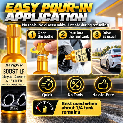 🎁2PCS BOOST UP Catalytic Converter Cleaner – Fuel System & Engine Care