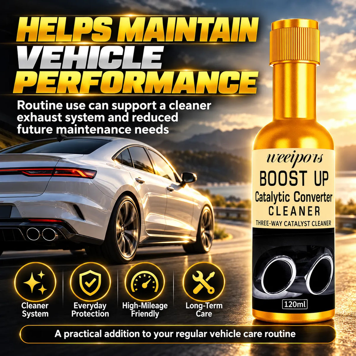 🎁2PCS BOOST UP Catalytic Converter Cleaner – Fuel System & Engine Care