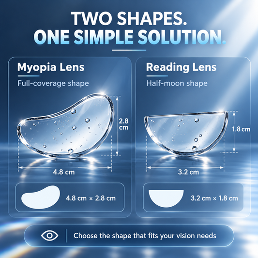 ✨Stick On Lenses (2-pack)👓