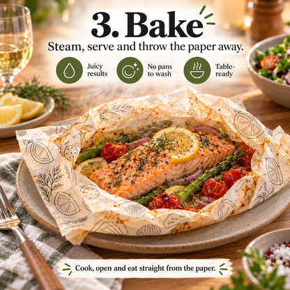 ✨Baking Paper (A3 Size) – 25 Sheets
