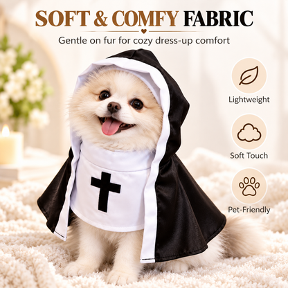 ✨Pet Nun Costume for Cats & Small Dogs🐈
