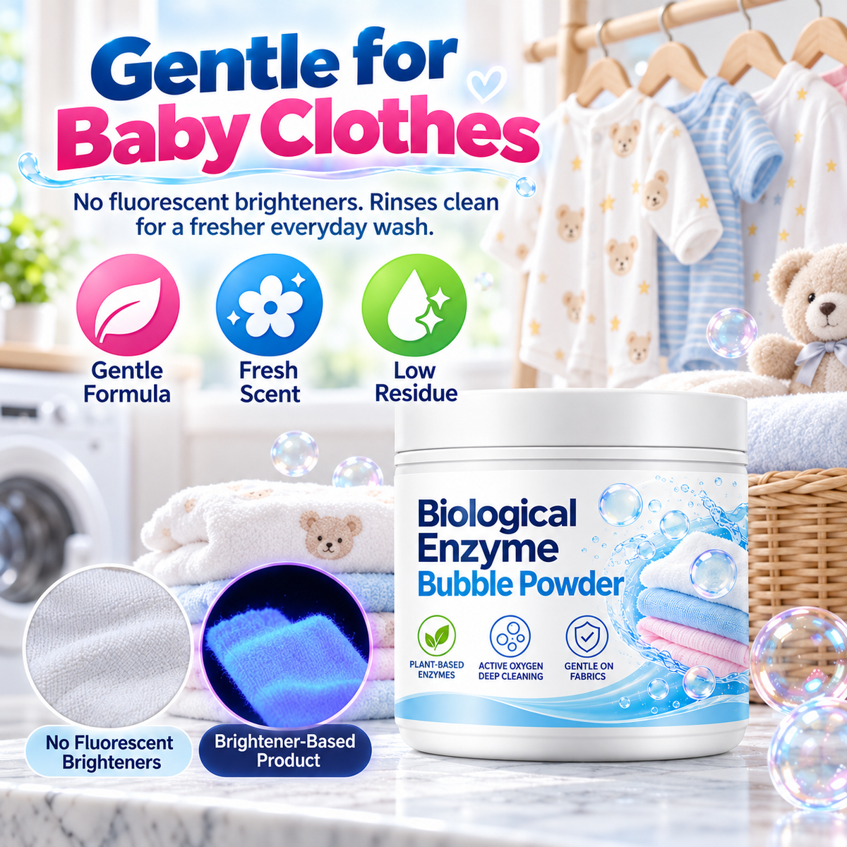 ✨Enzyme Laundry Soak – Deep Clean & Fabric Brightener