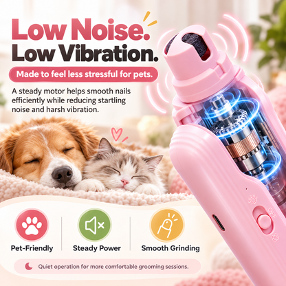 ✨2-in-1 LED Pet Nail Clipper & Grinder🐱