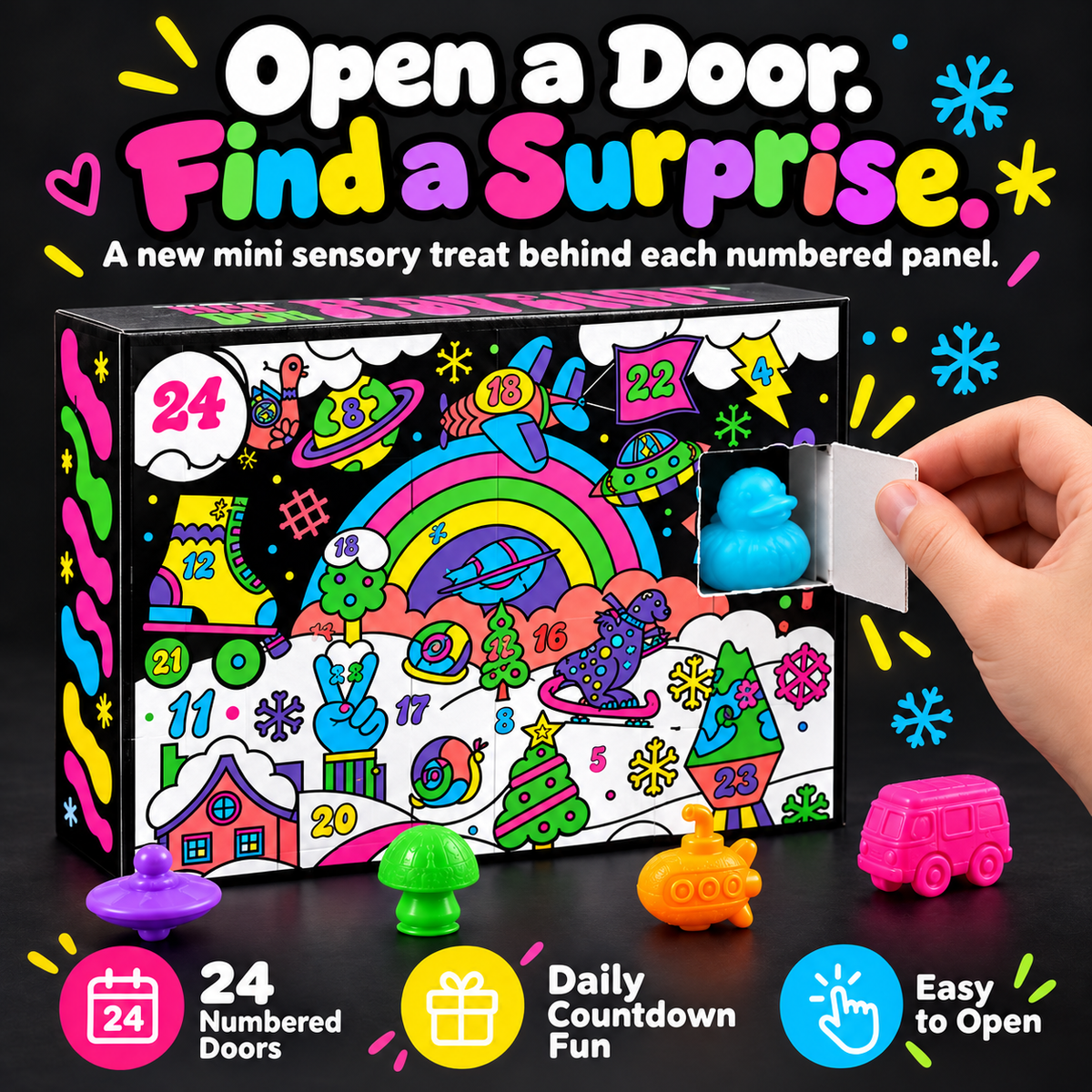 ✨24-Day Sensory Surprise Advent Calendar