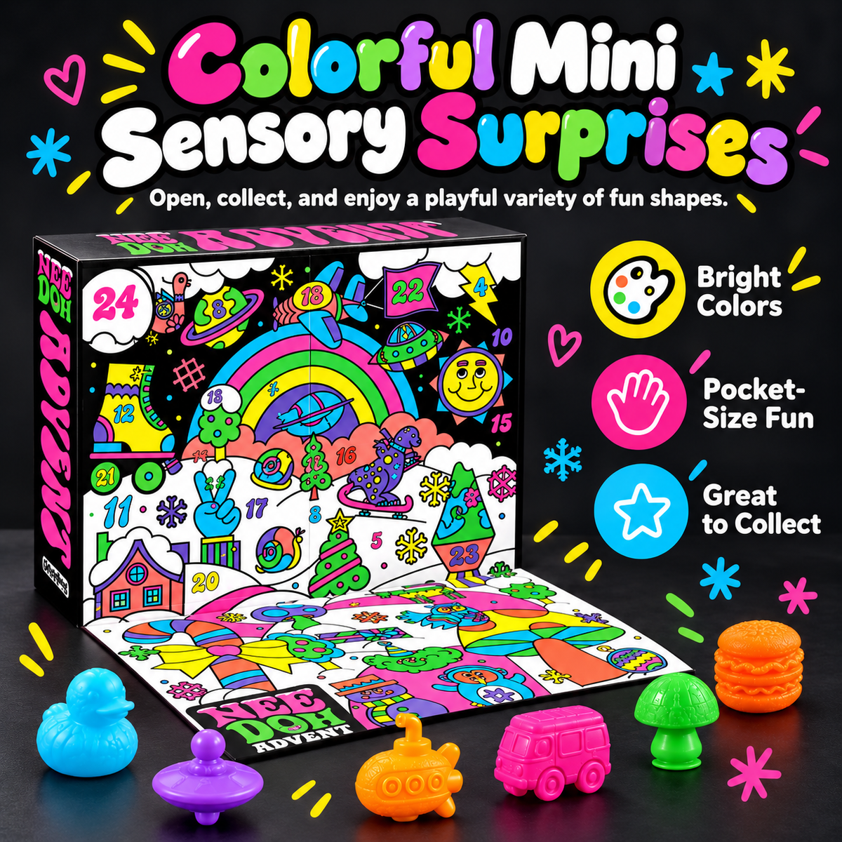✨24-Day Sensory Surprise Advent Calendar