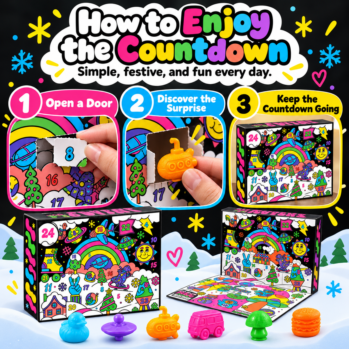 ✨24-Day Sensory Surprise Advent Calendar
