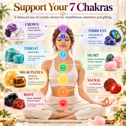 ✨24-Day Chakra Crystal Advent Calendar🔮