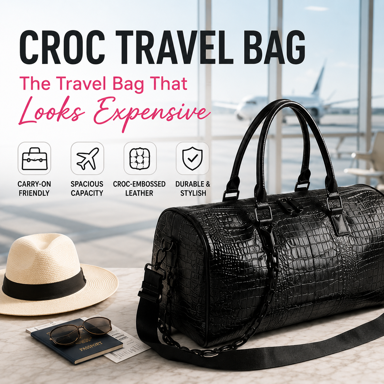 ✨Croc Travel Bags
