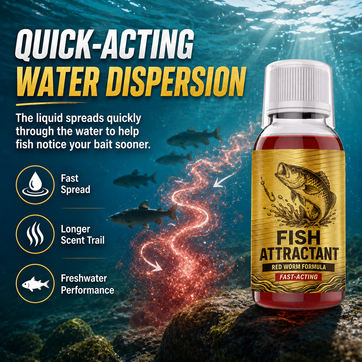 ✨🎣 Concentrated Fish Attractant Liquid