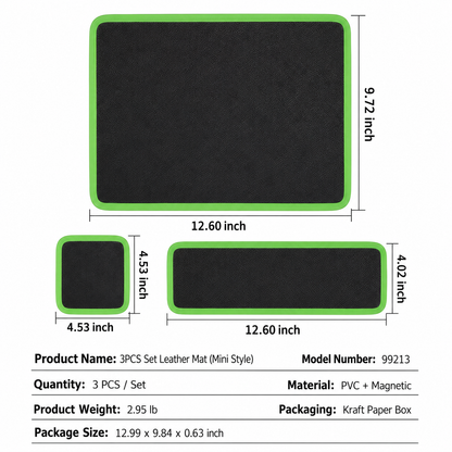 🔥Double-sided Flexible Magnetic Tool Mat & Tray Holder 🛠️🧲