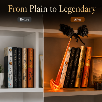 ✨Fire-Breathing Dragon Bookends（Bright style）