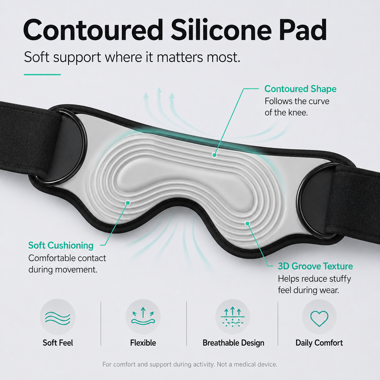 ✨Patellar Tendon Support Strap , Adjustable Patella Knee Brace