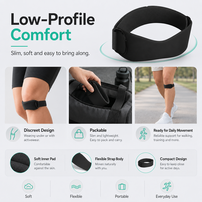 ✨Patellar Tendon Support Strap , Adjustable Patella Knee Brace