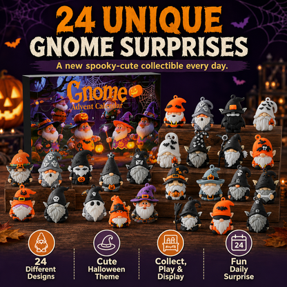 ✨2026 Gnome Advent Calendar,Halloween Countdown Advent Calendar(3D NOT Acrylic)