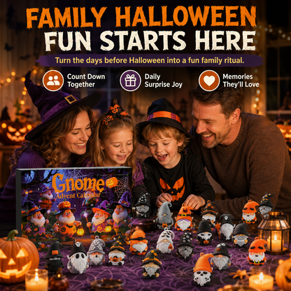 ✨2026 Gnome Advent Calendar,Halloween Countdown Advent Calendar(3D NOT Acrylic)