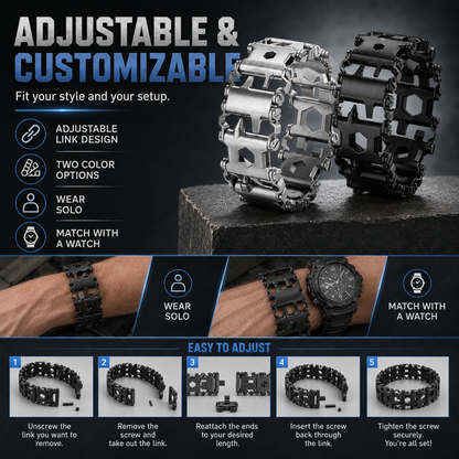 ✨29 in 1 Multi Tool Bracelet