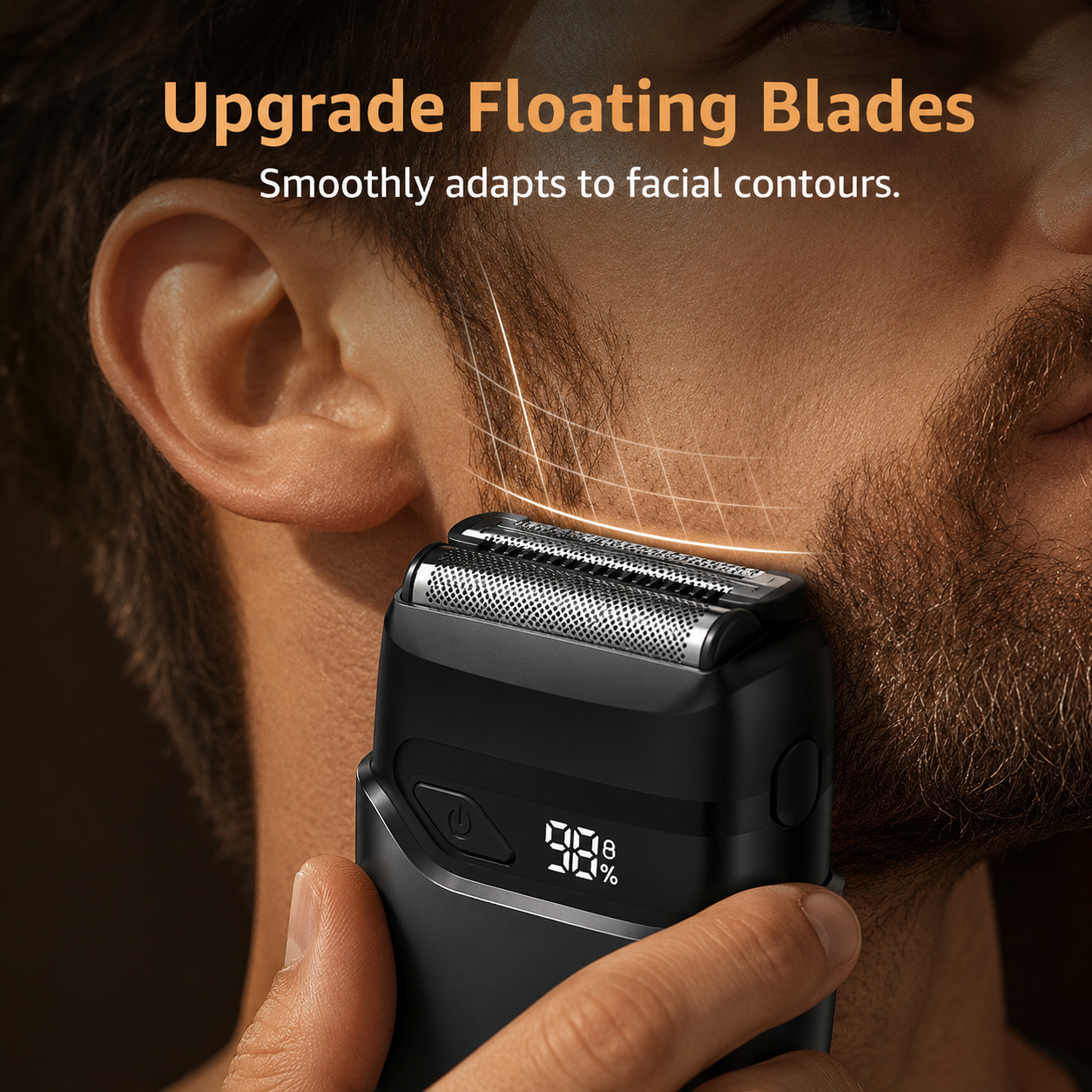 ✨Foil Shavers for Men, Mini Razor, Compact Face Shaver