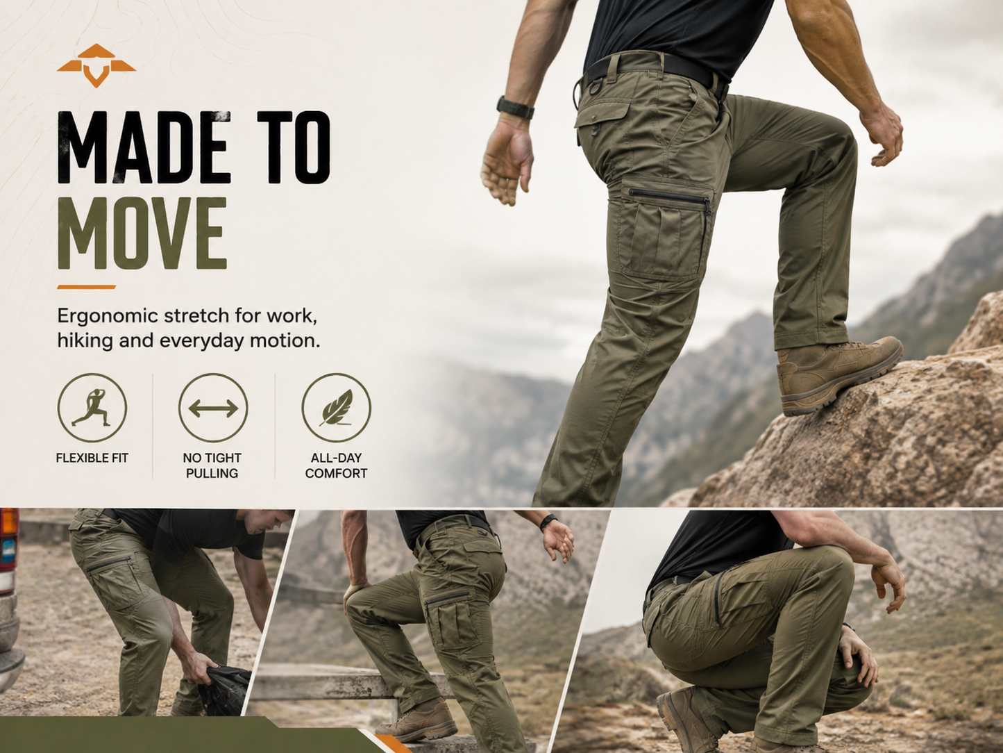 ✨Stretch Tactical Pants(Buy 2 Free Shipping✔️)