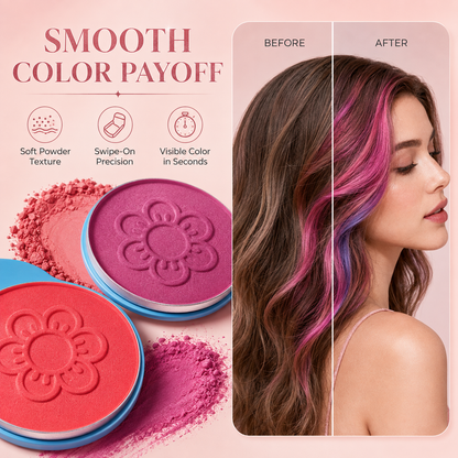 ✨12 Pcs Temporary Hair Chalk Kit