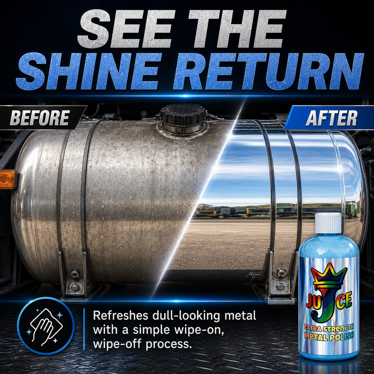 ✨Heavy-Duty Metal Shine Polishing Compound🛠️