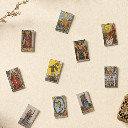 🔥Tiny Tarot Deck Necklace