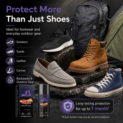 🔥Shoe Protector Spray, Rain & Stain Waterproof Nano Protection