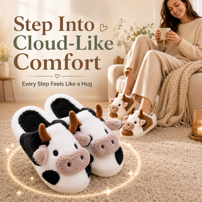 ✨Cow Slippers | Your Daily Dose of Cozy & Smiles! ✨🐮