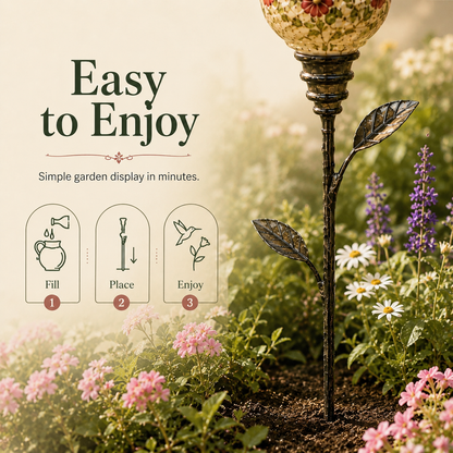 ✨Retro Hummingbird Feeder Garden Pole
