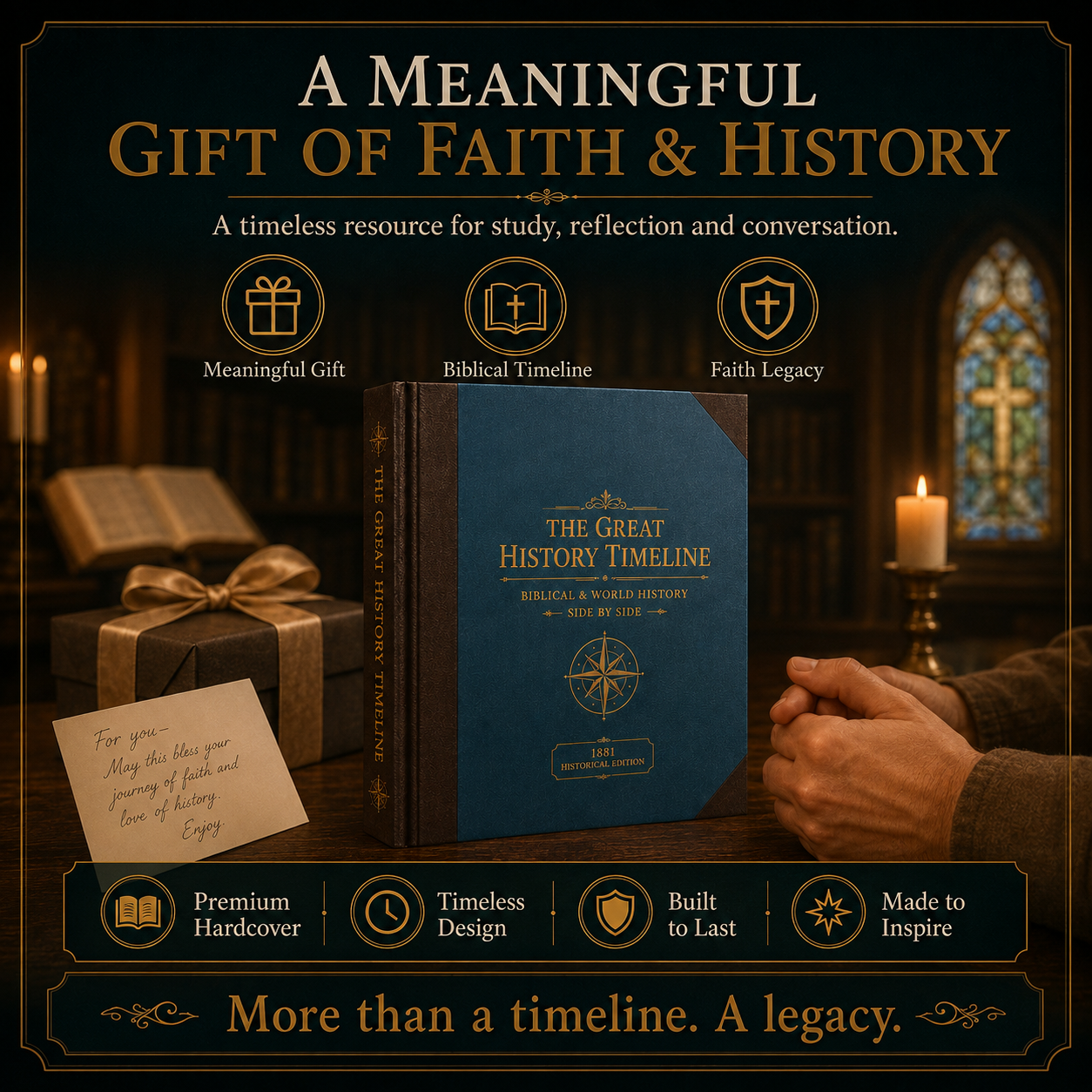 ✨The Great History Timeline – 6,000 Years of Biblical & World History Side by Side