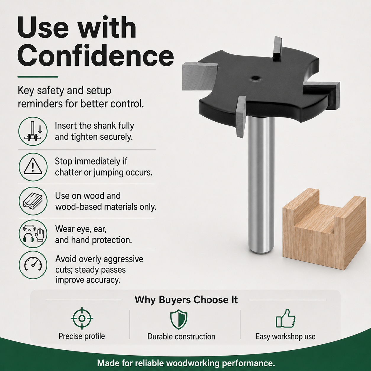 ✨2 Pcs 4-Wing T-Slot Cutter🛠️