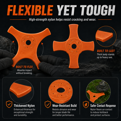 ✨4-Style Trimmer Nylon Blade🛠️Upgrade Once. Trim Smarter.