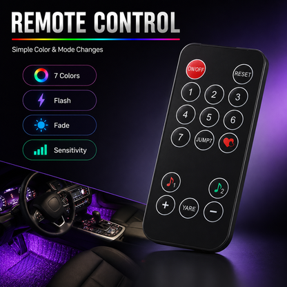 ✨7-Color Starlight Footwell Lights Kit