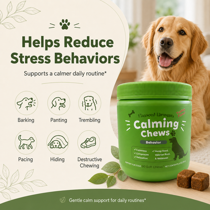 ✨Calming Chews For Dogs, 90 Count | Help Relieve Stress