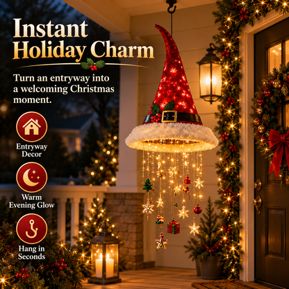 ✨Lighted Christmas Hat Hanging Chime