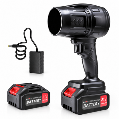 🔥21V Cordless Leaf Blower with Batteries and Charger–980000RPM,Lightweight High-Speed Air Blower for Lawn Care