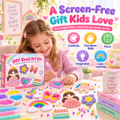 ✨Diy Beads' Pen Art Kit🔥Suitable for Ages 6+