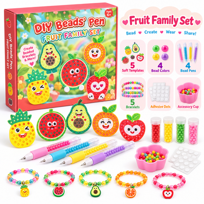 ✨Diy Beads' Pen Art Kit🔥Suitable for Ages 6+