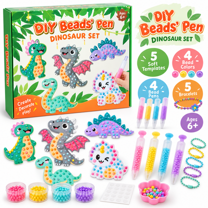 ✨Diy Beads' Pen Art Kit🔥Suitable for Ages 6+