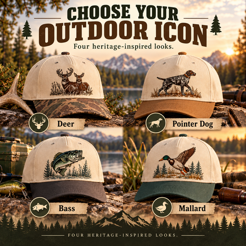 ✨Classic Outdoor Heritage Cap Collection