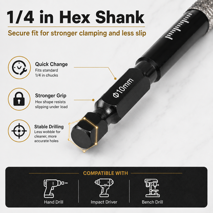 ✨6 Pcs Dry Diamond Drill Bit Set🛠️