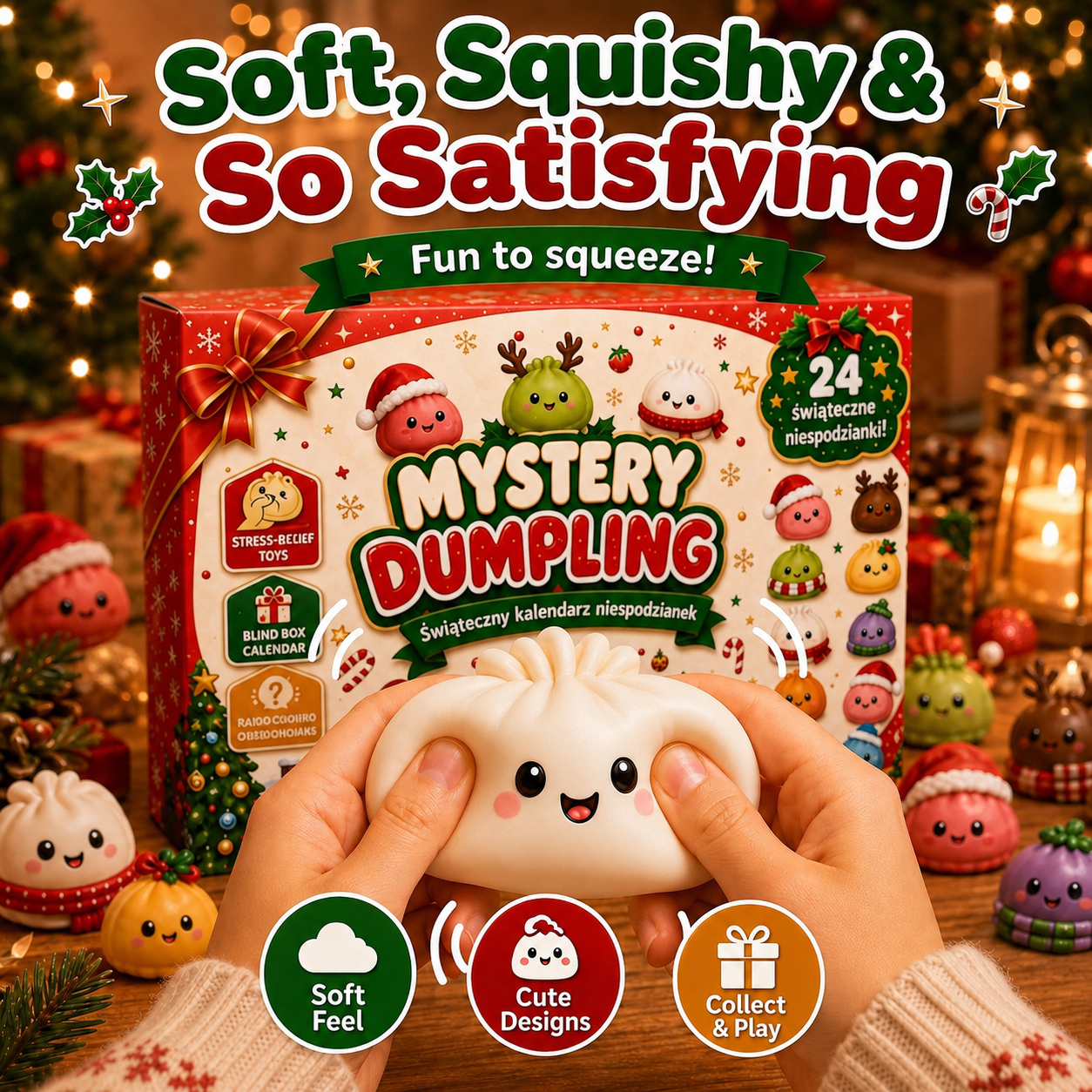 🔥2026 Advent Calendar with Daily Dumpling Surprises