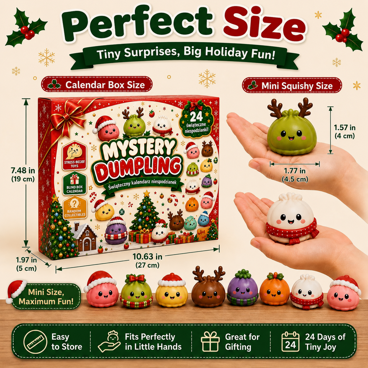 🔥2026 Advent Calendar with Daily Dumpling Surprises