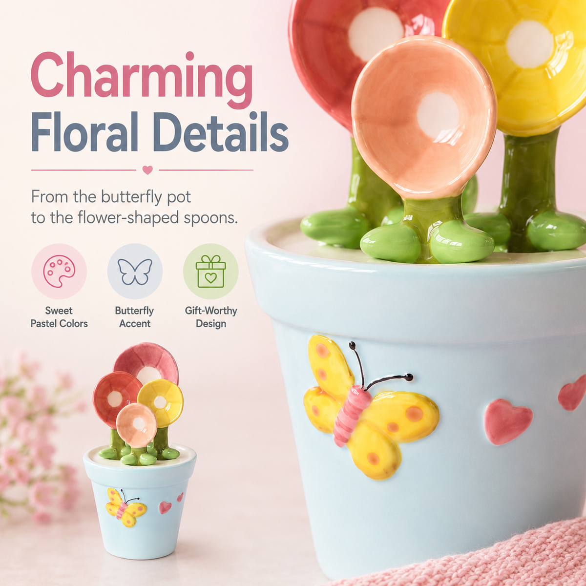 ✨Blooming Measuring Spoon Set🌼