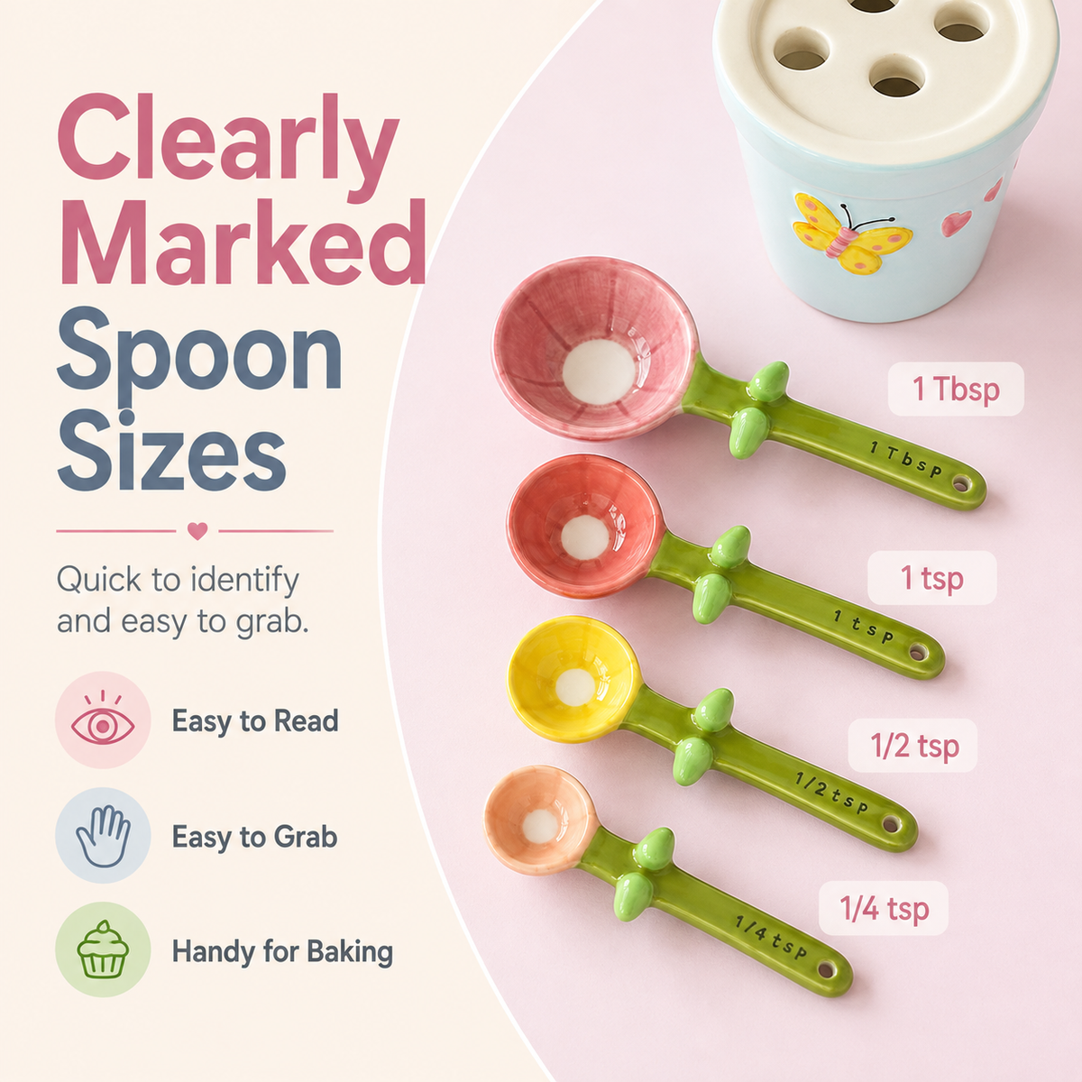 ✨Blooming Measuring Spoon Set🌼