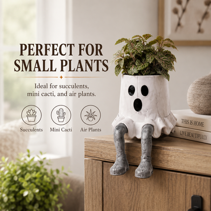 ✨Handmade Halloween Dangling Leg Planters🎃