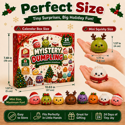 🔥2026 Advent Calendar with Daily Dumpling Surprises