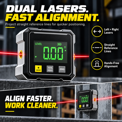 ✨Laser digital tilt meter🛠️